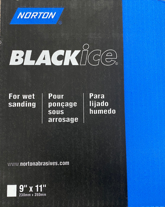 Black Ice T401 SC UltraFine Grit Paper WP 9x11 Sheet