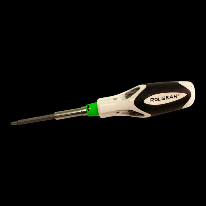 ROLGEAR Multi-bit Screwdriver with 7 Double Ended Bits